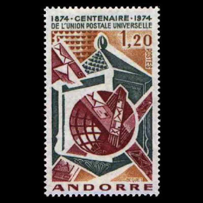 Timbre d Andorre Français N 242 Neuf