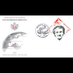 FDC - Edgar Poe, oblit 16/2/09