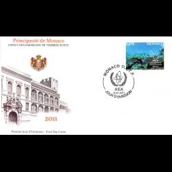 FDC - A.I.E.A., oblit 20/1/11