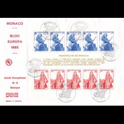 FDC GF JF - Bloc Europa 85,...