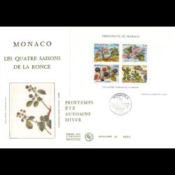 FDC GF soie - Les quatre...
