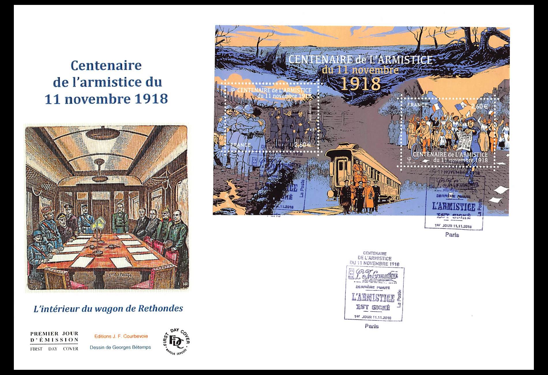 FDC GF JF - Bloc Armistice - 11/11/2018 Paris