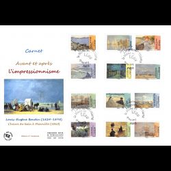 FDC GF JF - Carnet avant et...