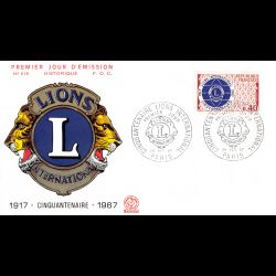 FDC n° 618 - Lions...