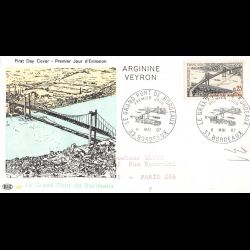 FDC PAC 667 - Le grand pont...