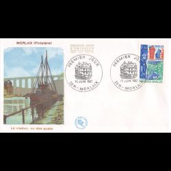 FDC JF - Morlaix - 10/06/1967