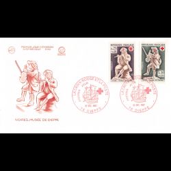 FDC n° 623 - Croix Rouge -...