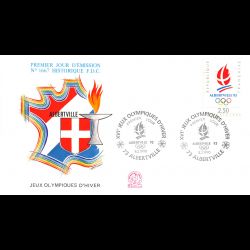 FDC n° 1667 - J.O. d'hiver...