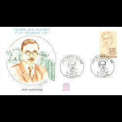 FDC n° 1675 - Jean Guéhenno...