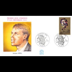 FDC n° 1693 - Jacques Brel...