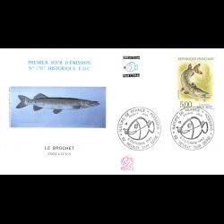 FDC n° 1707 - Poisson - Le...