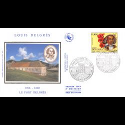 FDC soie - Louis delgrès -...