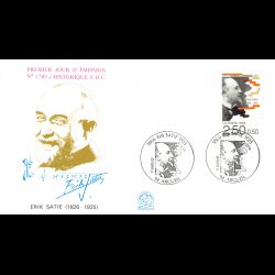 FDC n° 1789a - Erik Satie -...