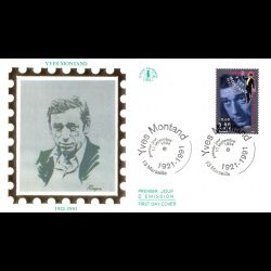 CEF soie - Yves Montand -...