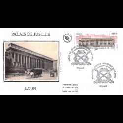 FDC soie - Palais de...