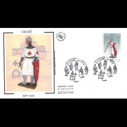 FDC soie - Les soldats de...