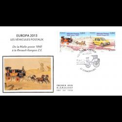 FDC soie - Europa 2013, les...