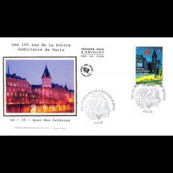 FDC soie - 100 ans de...