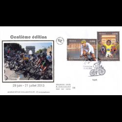 FDC soie - (2 sur 4) 100e...