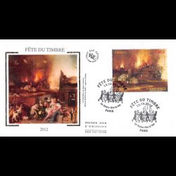 FDC soie - Fête du timbre,...