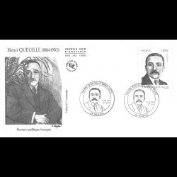FDC - Henri Queuille, homme...