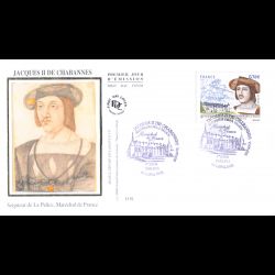 FDC soie - Jacques II de...