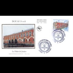 FDC soie - Palais de...