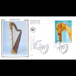 FDC soie - Europa 2014, la...