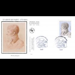 FDC soie - Evariste de...