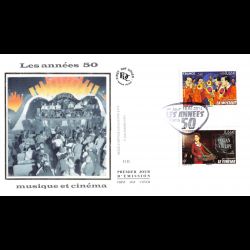 FDC soie - Les années 50,...