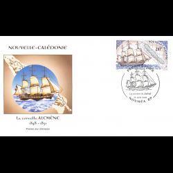 FDC - La corvette ALCMENE,...