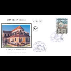 FDC soie - Pontigny,...