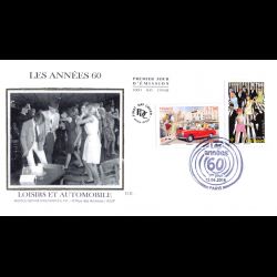 FDC soie - Les années 60,...