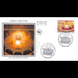 FDC soie - Opéra-théâtre de...