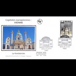 FDC soie - Vienne, La...