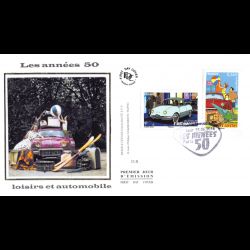 FDC soie - Les années 50,...