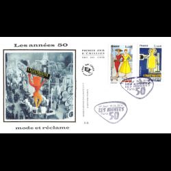 FDC soie - Les années 50,...
