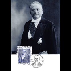 CM - Gaston Doumergue, Président de la République, oblit 1/8/13 Paris