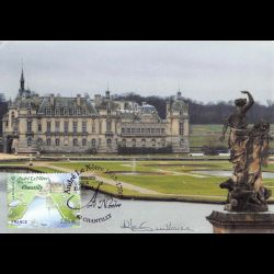 CM - André Le Nôtre, bassin et grand parterre, oblit 31/5/13 Chantilly