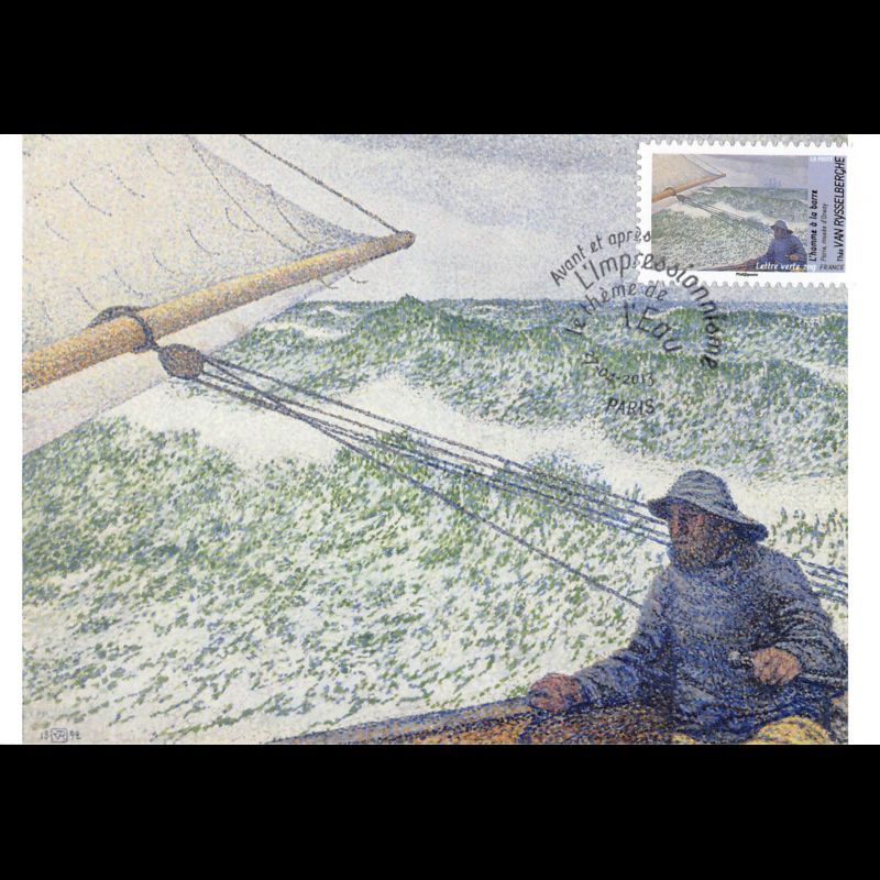 CM - Impressionnisme, Théo Van Rysselberghe, oblit 27/4/13 Paris