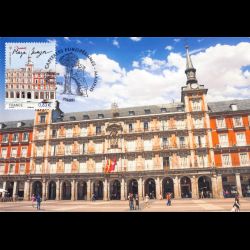 CM - Madrid, Plaza Mayor, oblit 15/3/13 Paris