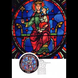 CM - 850e anniversaire Notre-Dame de Paris (4715), oblit 19/1/13 Paris