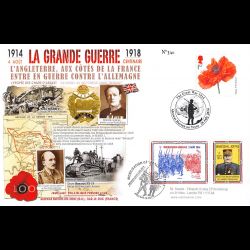 FDC ROYAUME-UNI - FRANCE -...