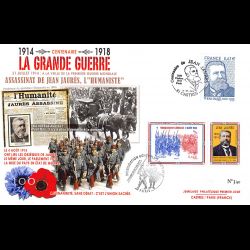 FDC FRANCE 100 ANS GRANDE...