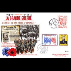 MAXI FDC FRANCE - 100 ANS...