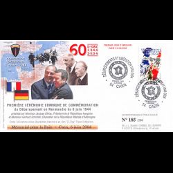 FDC FRANCE 60 ANS D-DAY -...