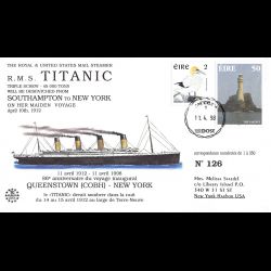 TITANIC98-3 - FDC GB - 86...