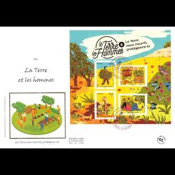 FDC GF soie - Bloc la terre...