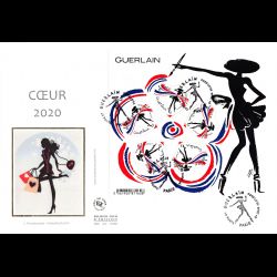 FDC GF soie - Bloc coeur...