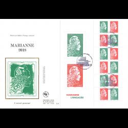 FDC GF soie - Carnet...
